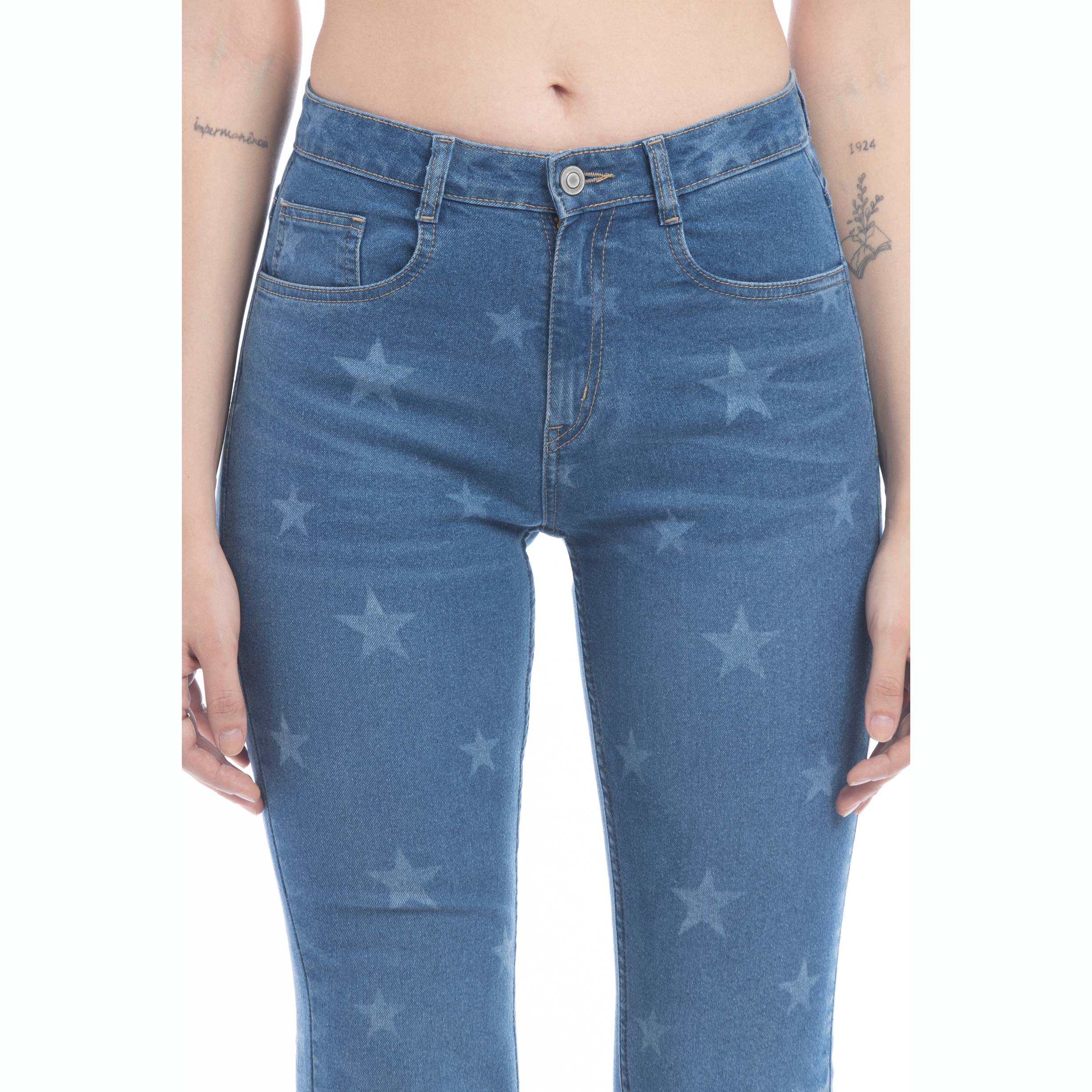 Shiloh Stars Flared Leg Jeans / Bottoms